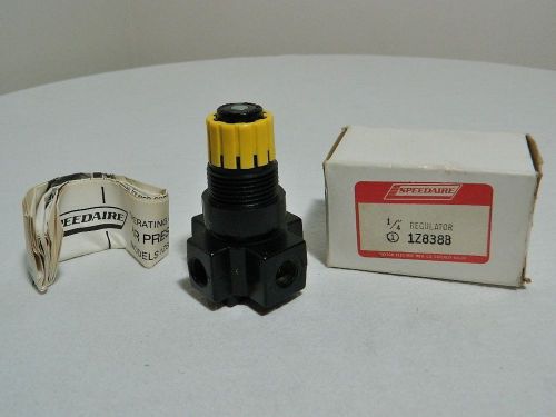 Speedaire 1/4&#034; NPT Air Pressure Regulator 1Z838B NEW