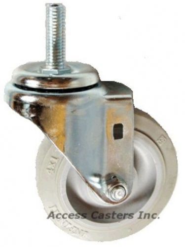 5PB2IS 5&#034; Threaded Stem Swivel Caster, Non Marking Wheel, 265 lb. Capacity