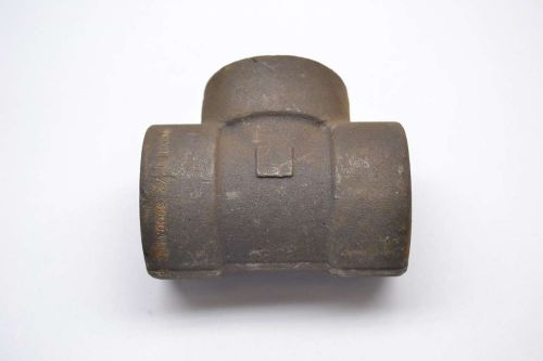 B16 1-1/2 IN SOCKET WELD 3000PSI A105N F 18 FORGED STEEL TEE FITTINGSIZE B439486