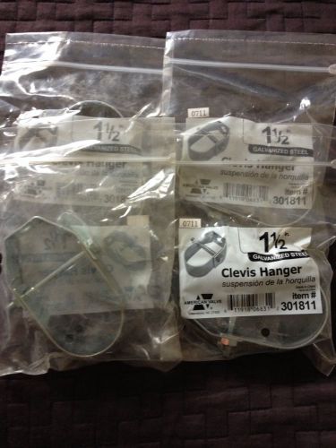 4 1 1/2&#034;  American Valve Galvanized Steel Clevis Hangers 301811