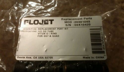 FLOJET PUMP G57 SERIES PORT REPLACEMENT KIT 1/2&#034; TUBING VITON NEW!