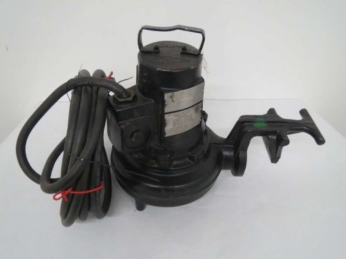 ITT FLYGT 3067.180-0246 2-1/2 IN 460/230V-AC 1.7HP SUBMERSIBLE PUMP B422736