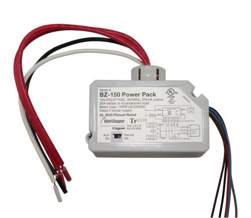 Watt stopper bz-150 120/230/277v occupancy sensor power pack for sale