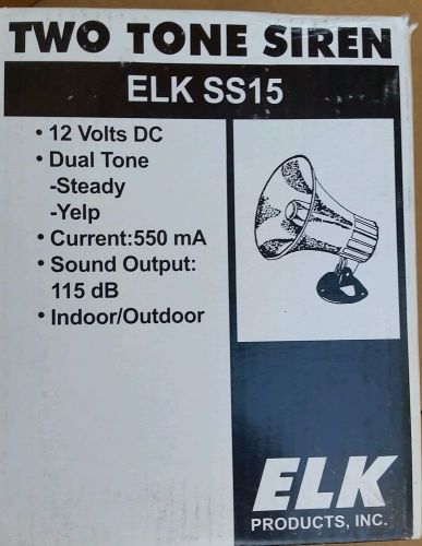 Lot 4 ss15 elk exterior siren tone