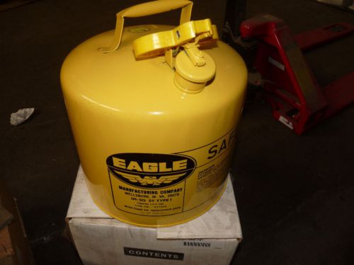 EAGLE CAN , TYPE 1 , G GALLON CAPACITY