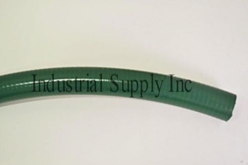 3&#034; x 20&#039; Green PVC Trash Pump Hose Water Suction Hose w/o Fittings