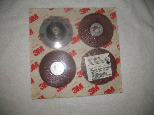 3M DISCS REGALITE 4-1/2&#034; GRIT LOC TRIAL PAKS (3 PAKS) 051144-13923