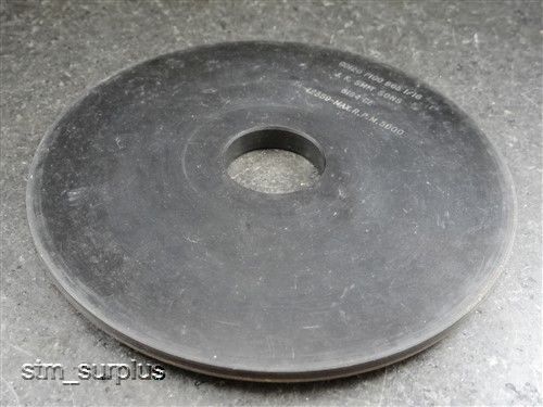 JK SMIT SONS 6&#034; DIAMETER DIAMOND GRINDING WHEEL MODEL GD120 P100 B65 1/16