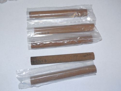 4 pcs MODERN 4&#034; x 1/2&#034; Medium M32 Sharpening Stones Tool Room Round Files 92513