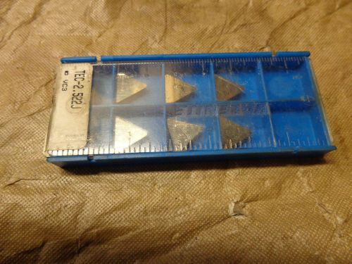 8 VALENITE CARBIDE INSERTS TEC-2.522J VC3