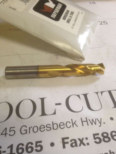 .4688 15/32 HIGH SPEED STEEL TiN COATED STUB DRILL