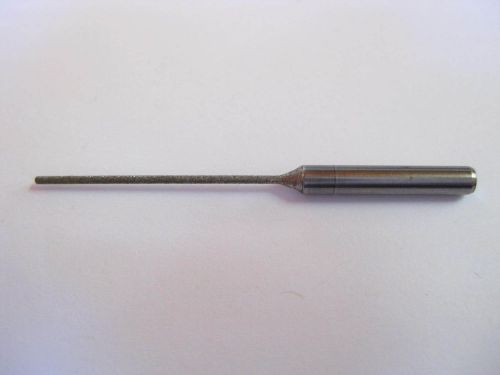 DIAMOND COATED .035 CARBIDE REAMER .0350 1/8 SHANK MICRO USA BEAD DREMEL  #65