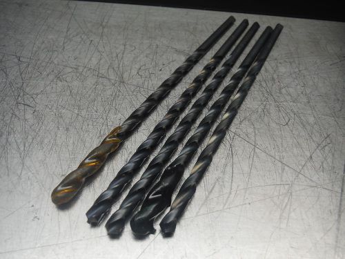 6.4MM HS DRILL LOT (QTY10) 6.4MM SHANK 5&#034; LOC 8&#034; OAL (LOC1198C) TS12