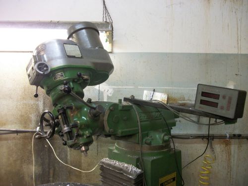 Bridgeport series 1, 2 HP head, wheel redrilling machine,change bolt patterns.