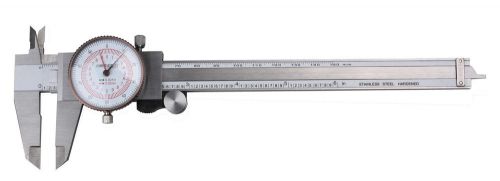 Dual Needle Precision 6&#034;x0.001&#034;/150mmx0.02mm, Inch/mm Dial Caliper, #P920-S236