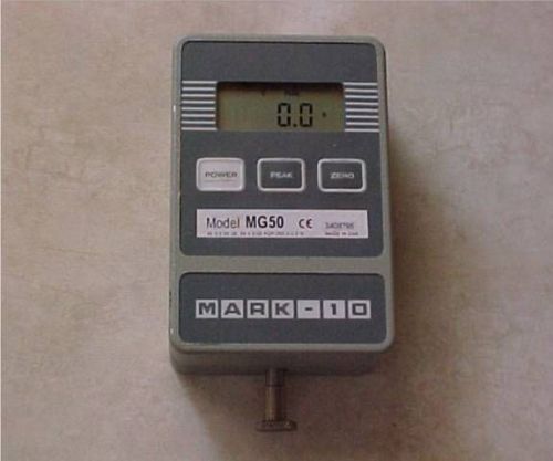 MARK 10 MG50 Digital Force Gauge 50 X 0.05lb  25 X 0.02kgf, 250 X 0.2N