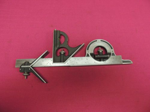 Brown &amp; Sharpe Combination Square 12&#034; Machinist Tool Machinist Tools