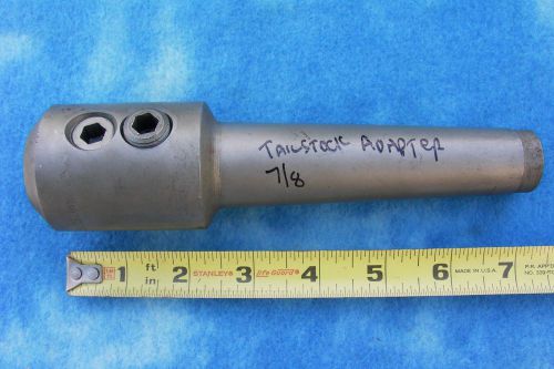 GRAND TETERBORO ADAPTER 7/8&#034; TAILSTOCK ADAPTER GERMANY