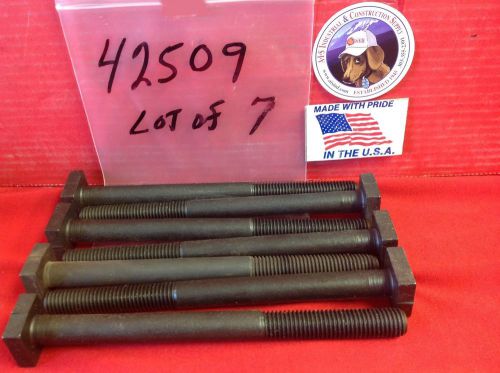 Nos jergens 42509 black oxide t bolts 5/8-11 x 8-3/8&#034;  lot of 7 usa made for sale