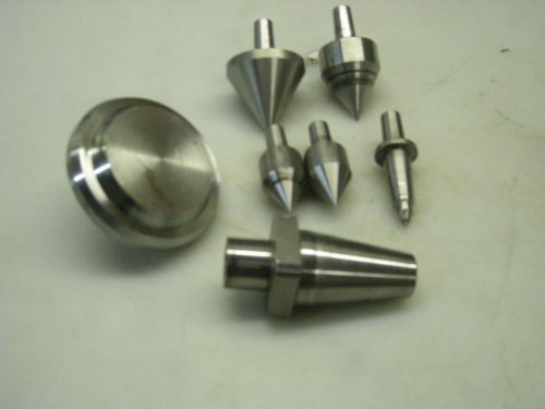 35 mill taper interchangable tip dead center set fits cinturn cin-turn for sale