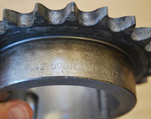 Dodge 50BTL24H Taper Lock Sprocket 2 3/4&#034; to 2 1/2&#034; Bore