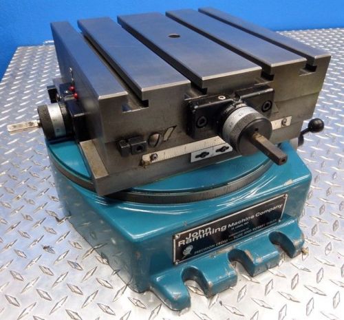 John ramming machine co cross slide rotary table 11&#034; x 11&#034; b-11 for sale