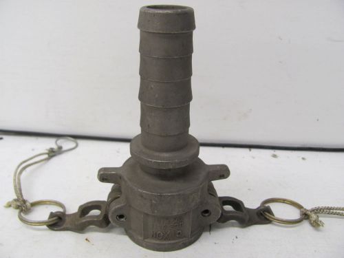 Dixon steel cam lock coupling c-100 1&#034; used for sale