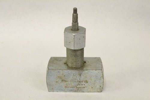 Marsh n1514 hard seat steel threaded 1/2 in npt needle valve b324238 for sale