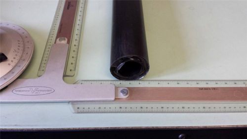 1-1/4&#034; id x 2&#034; od x 26&#034; long urethane / polyurethane 60 a black tube p/n 10995 for sale