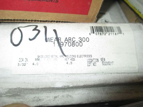 KENAMETAL TRI-CON 300 5/32 GENERAL PUROPSE HARD FACING WELDING ROD 10# BOX