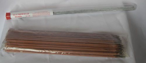 Welding Brazing Electrodes Rods LOT. Alumiweld &amp; e308l-16 1/8 rods 5lb bag