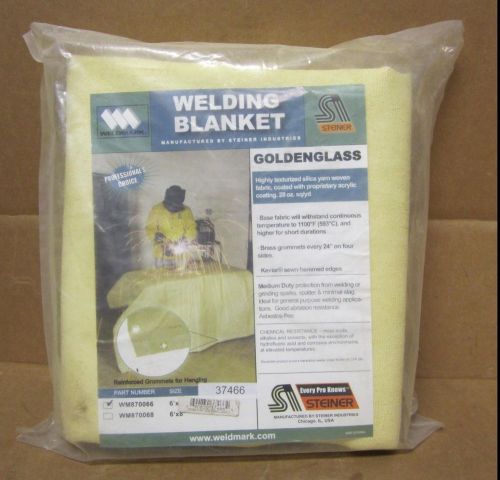 STEINER 6&#039;x8&#039; TOUGHGUARD WELDER WELDING PROTECTION SAFETY COVER BLANKET