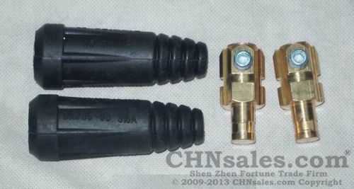 2 PCS 35-50mm2 Plug cable welding connector 300A