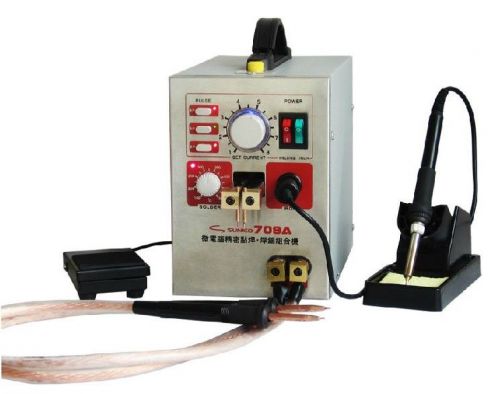 709a 2 in 1 battery spot welder weld mobile welding pen soldering iron station for sale