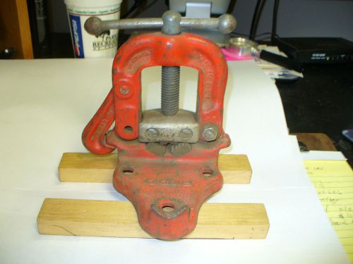 RIGID Pipe Vise No 20 -1/8&#034; to 1 1/4&#034;/Used/VGC/Ridge Tool Co/Elyria, OH