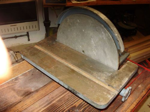 Vintage Craftsman 12&#034; Disc Sander Bench Mount 1950&#039;s 109.22370 FREE SHIPPING