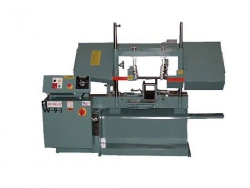 W.f. wells twin column  9&#034; horizontal band saw 2,000 lb capacity w-9-1 - new! for sale