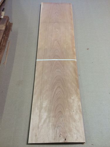 Wood Veneer Cherry 8x35 22pcs total Raw Veneer  &#034;EXOTIC&#034; CH10 11-18