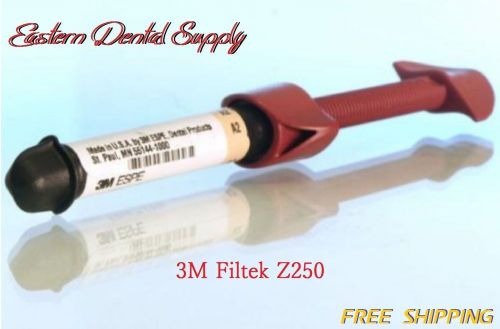 3M ESPE Filtek SYRINGE A2 SALE 4GM Z250 Fast Free Shipping USA 1370A2