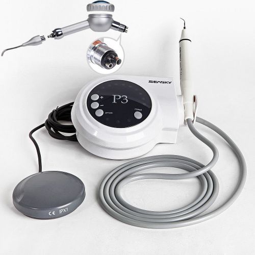 Dental Ultrasonic Piezo ENDO Scaler Fit DTE Satelec + Air polisher Prophy Jet