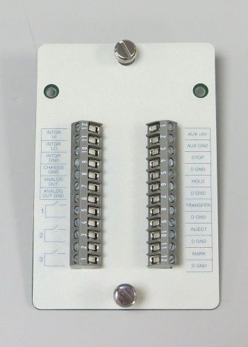 Rainin External Contacts Panel for HPLC Pumps NEW