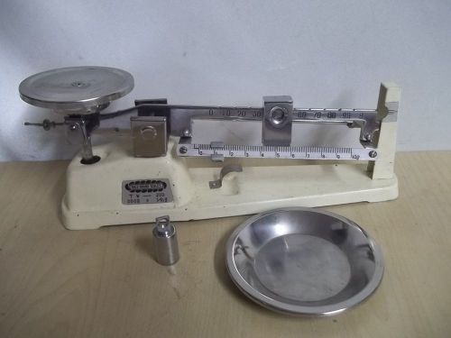 VINTAGE GOLD BRAND SCALE MECHANICAL 200 GRAM ESTATE FIND