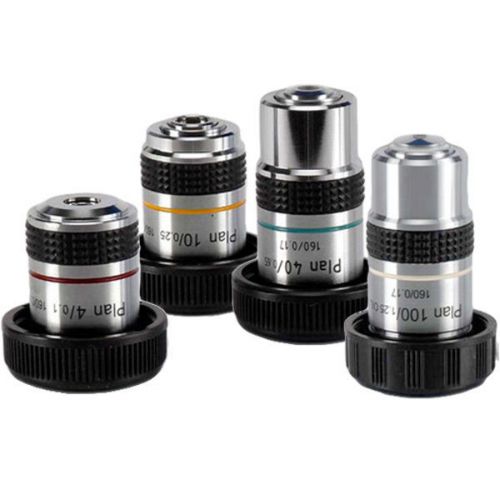 Plan objective lens set for sale