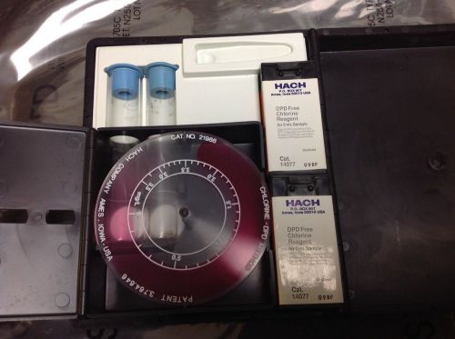 HACH CHLORINE DPD METHOD TEST KIT 21988 14077 COLOR DISK NEW NOS $149