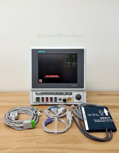 Marquette ge eagle 4000 vital signs patient monitor w/ co2 ecg nbp spo2 for sale