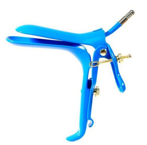 One Piece Blue Coated LLETZ LEEP Graves Speculum Medium