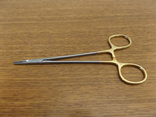 V. Mueller Crile-Wood Needle Holder, Vital, Tungsten Carbide Inserts, Straight