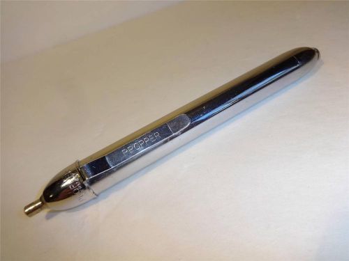 VINTAGE GERMAN PROPPER PENLIGHTSTAINLESS SURGICAL MEDICAL FLASHLIGHTIT WORKS