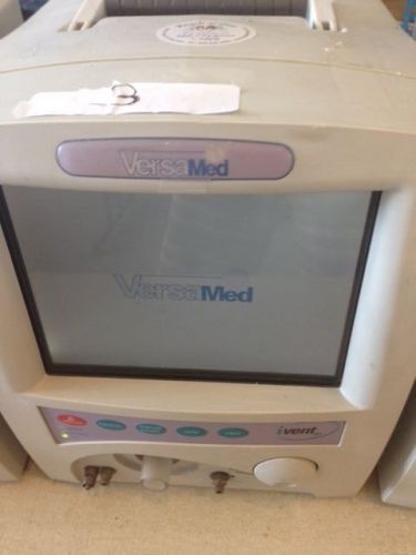 VERSAMED IVENT 201 RESPIRATORY VENTILATORS FOUR FOR ONE MONEY