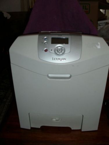 Lexmark C524 Office printer As is...Ink Is ok but unit needs Tranfer belt.